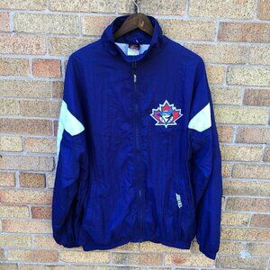 Vintage 1980s Brooks Toronto Blue Jays Nylon Jacket